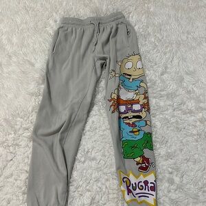 Fashion Nova Rugrats Grey Joggers